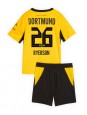 Otroški Nogometna dresi replika Borussia Dortmund Julian Ryerson #26 Domači 2026-27 Kratek rokav (+ hlače)